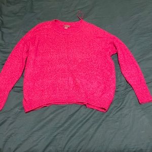 Vince camuto hot pink sweater
